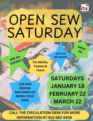Open Sew Saturday